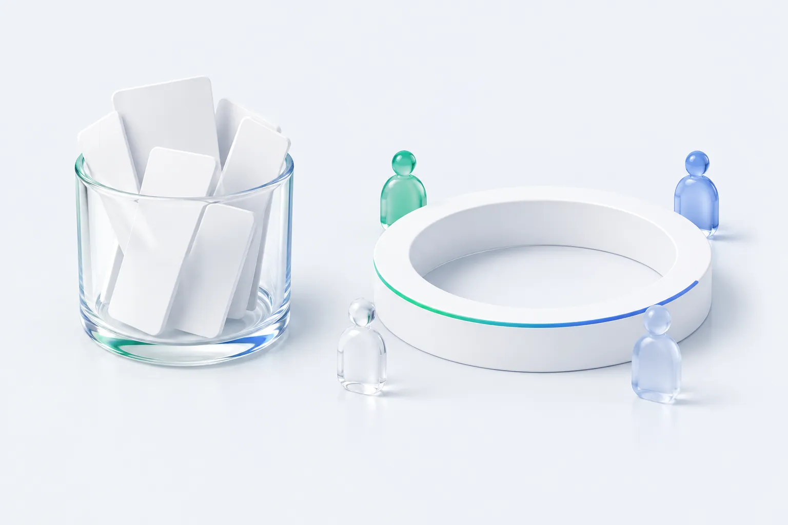 Prompt slips and a separate ring of figures distinguish prompt volume from employee reach in Citi AI adoption measures.